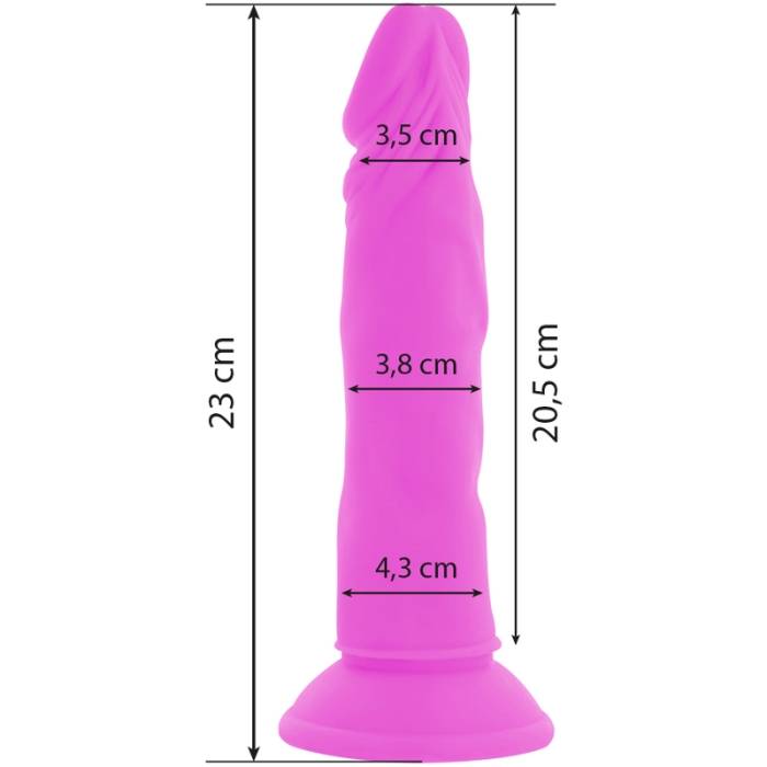 VIBRADOR COM CONTROLE REMOTO - DIVERSIA 23 CM