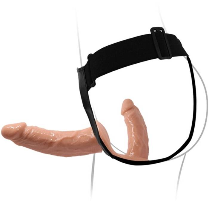 ARNÊS COM PÉNIS DUPLO - VIBRADORES - BAILE HARNESS COLLECTION