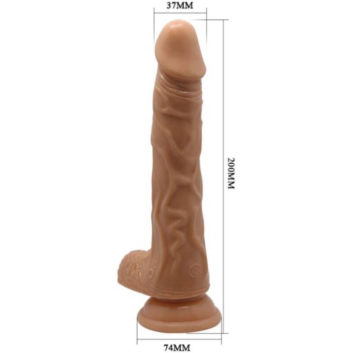 VIBRADOR REALISTICO RECARREGÁVEL - BAILE DILDOS