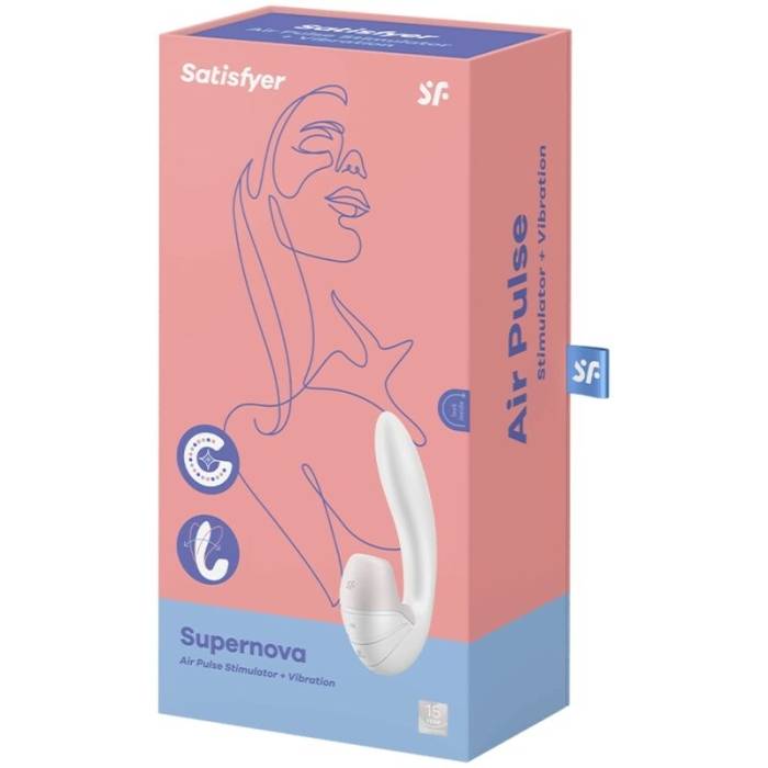 ESTIMULADOR G-SPOT E CLITORIS - SATISFYER SUPERNOVA