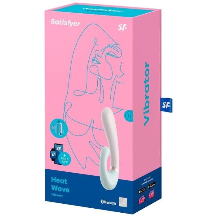 VIBRADOR COM ONDAS DE CALOR - SATISFYER