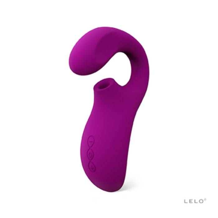 LELO ENIGMA CRUISE DUPLA ESTIMULAÇÃO SONIC - MASSAGEADOR DEEP ROSE