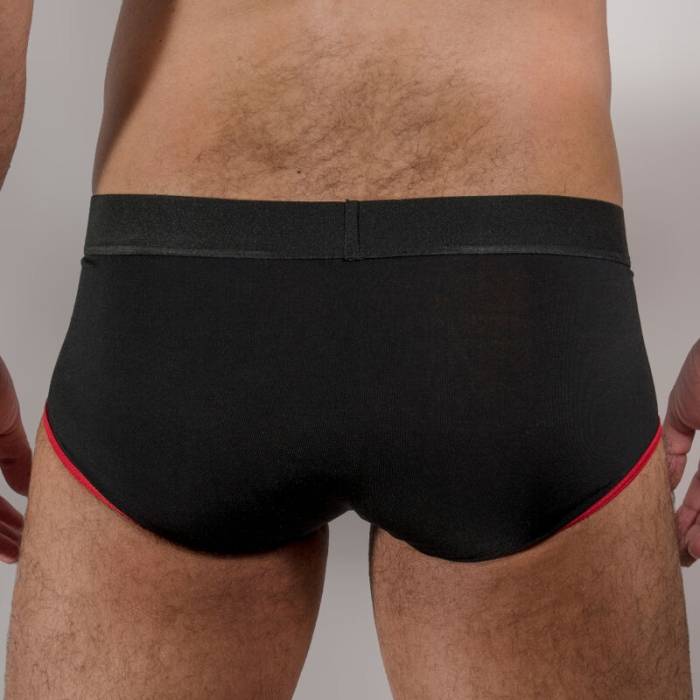 MACHO MS24A SLIP BREVE VERMELHO ESCURO XL