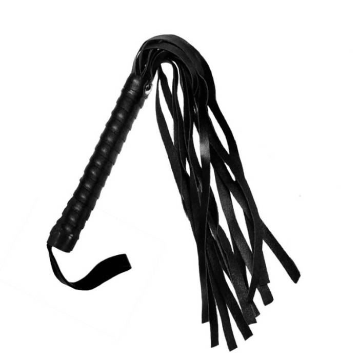 CHICOTE SECRETPLAY BLACK BONDAGE - COLEÇÃO BDSM
