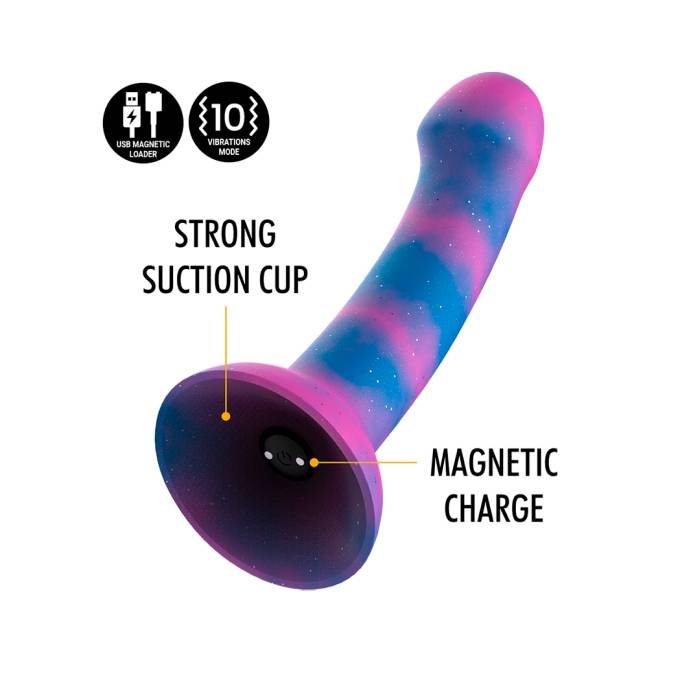 MYTHOLOGY DION GALACTIC DILDO M - VIBRADOR COMPATIBLE CON WATCHME WIRELESS TECHNOLOGY