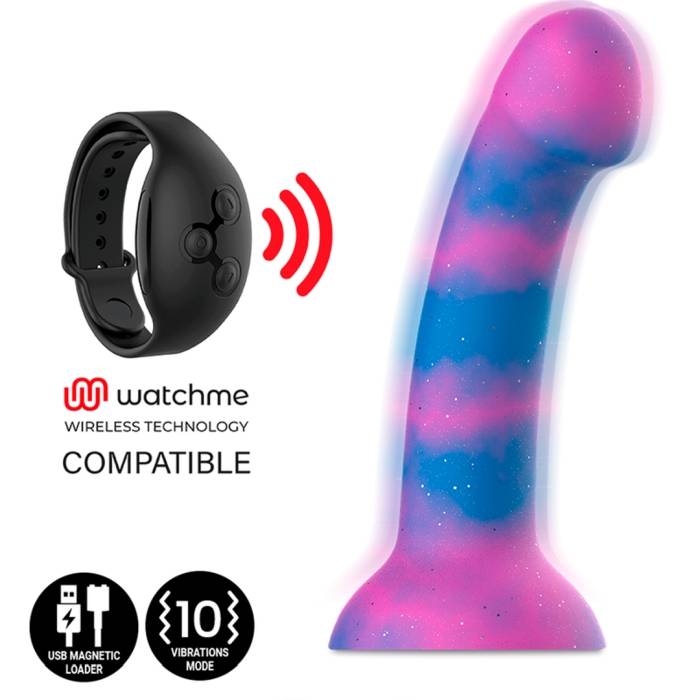 MYTHOLOGY DION GALACTIC DILDO M - VIBRADOR COMPATIBLE CON WATCHME WIRELESS TECHNOLOGY