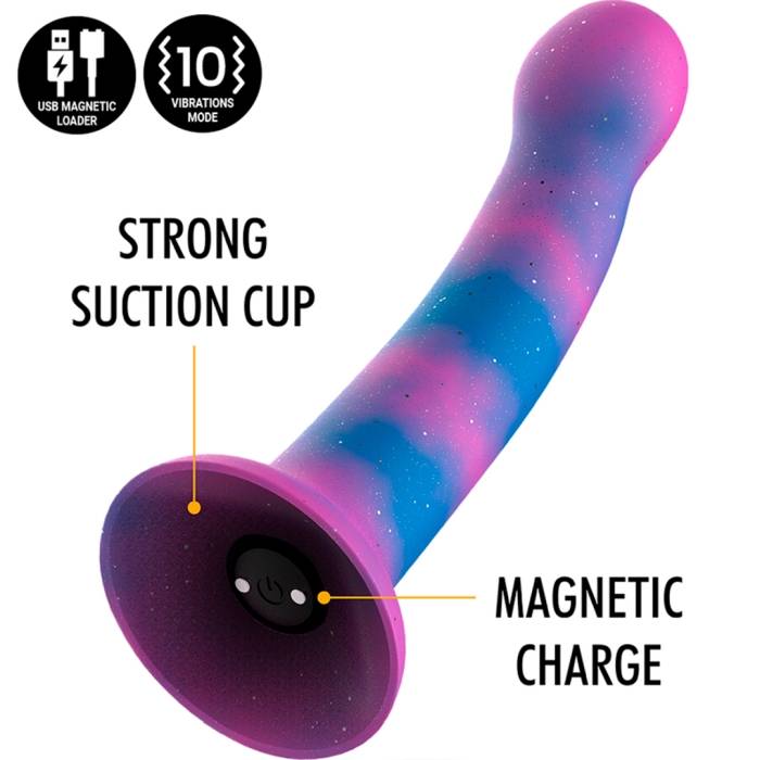 MYTHOLOGY DION GALACTIC DILDO S - VIBRADOR COMPATIBLE CON WATCHME WIRELESS TECHNOLOGY