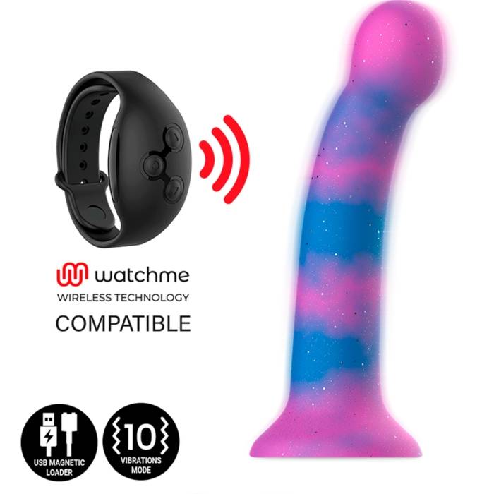 MYTHOLOGY DION GALACTIC DILDO S - VIBRADOR COMPATIBLE CON WATCHME WIRELESS TECHNOLOGY