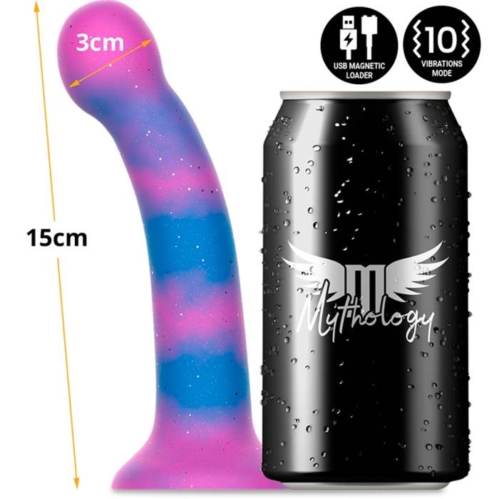 MYTHOLOGY DION GALACTIC DILDO S - VIBRADOR COMPATIBLE CON WATCHME WIRELESS TECHNOLOGY