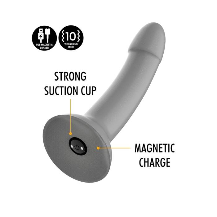 MYTHOLOGY RUNE MAJESTIC DILDO S - VIBRADOR COMPATIBLE CON WATCHME WIRELESS TECHNOLOGY