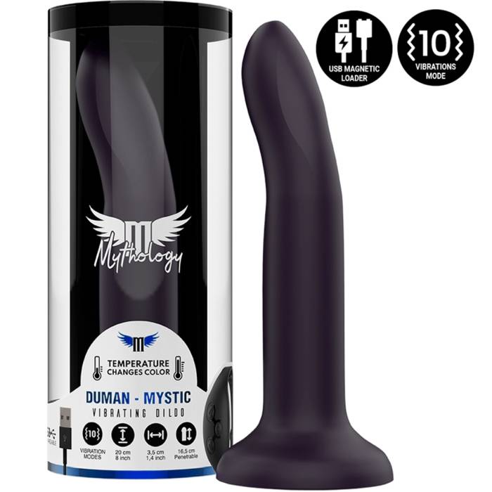 MYTHOLOGY DUMAN MYSTIC DILDO L - VIBRADOR COMPATIBLE CON WATCHME WIRELESS TECHNOLOGY