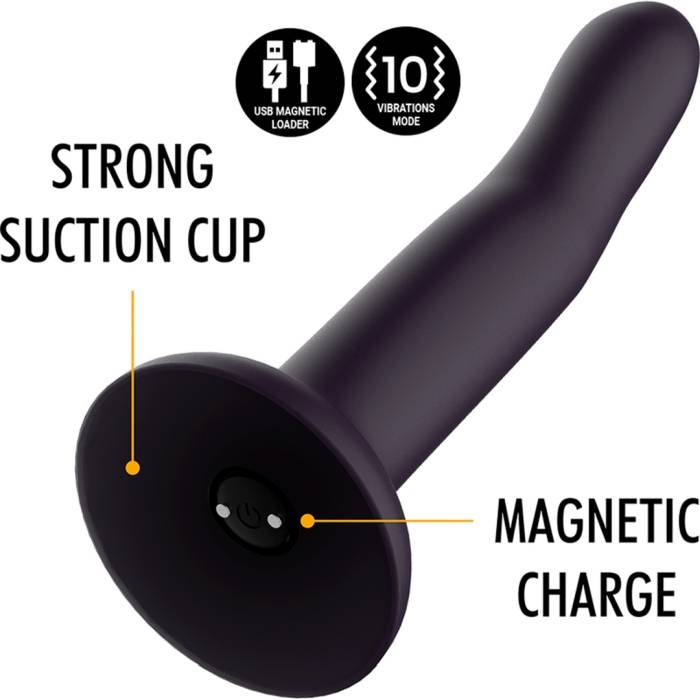 MYTHOLOGY DUMAN MYSTIC DILDO L - VIBRADOR COMPATIBLE CON WATCHME WIRELESS TECHNOLOGY