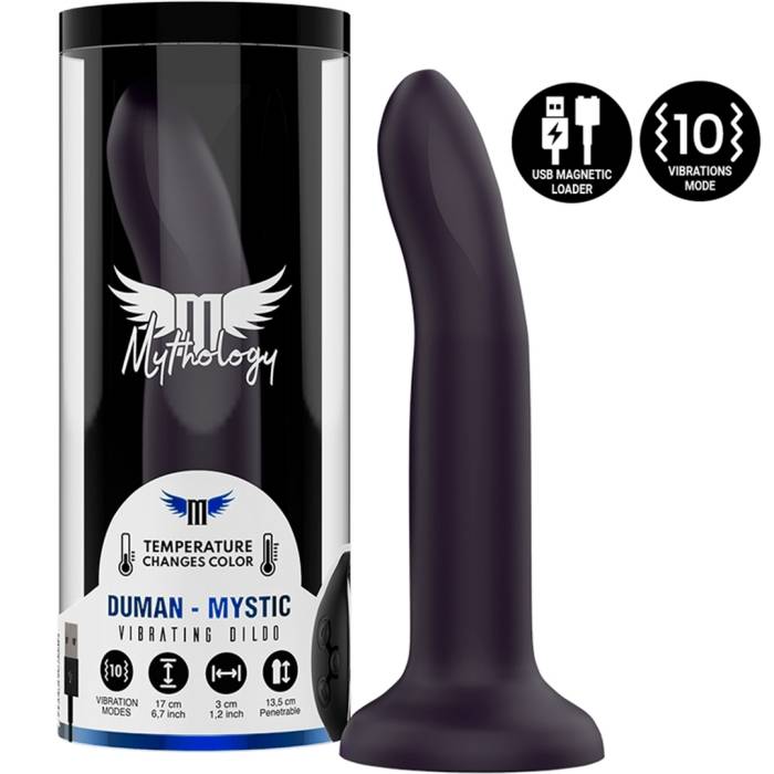 MYTHOLOGY DUMAN MYSTIC DILDO M - VIBRADOR COMPATIBLE CON WATCHME WIRELESS TECHNOLOGY