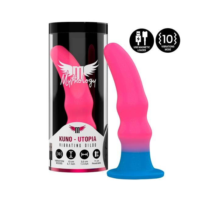 MYTHOLOGY KUNO UTOPIA DILDO S - VIBRADOR COMPATIBLE CON WATCHME WIRELESS TECHNOLOGY