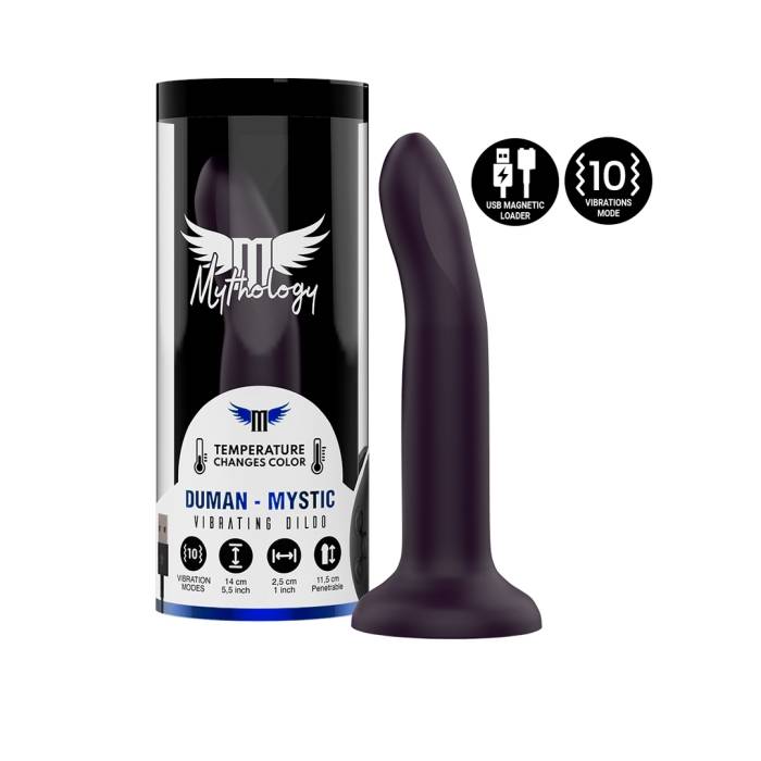 MYTHOLOGY DUMAN MYSTIC DILDO S - VIBRADOR COMPATIBLE CON WATCHME WIRELESS TECHNOLOGY