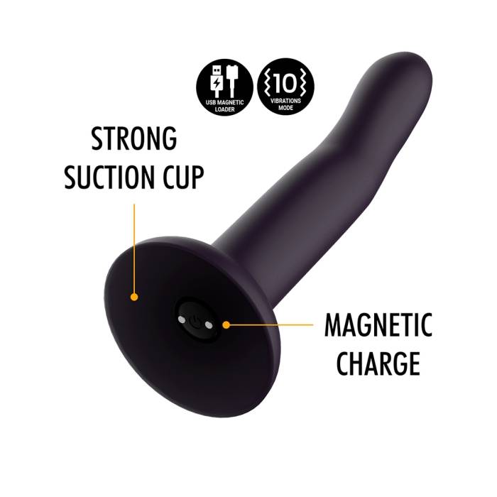 MYTHOLOGY DUMAN MYSTIC DILDO S - VIBRADOR COMPATIBLE CON WATCHME WIRELESS TECHNOLOGY