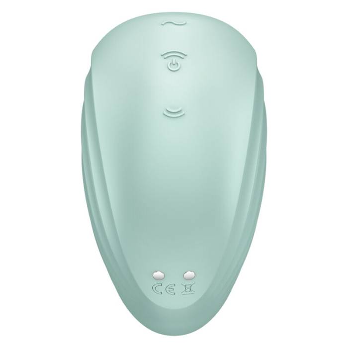 ESTIMULADOR E VIBRADOR SATISFYER PEARL DIVER - VERDE