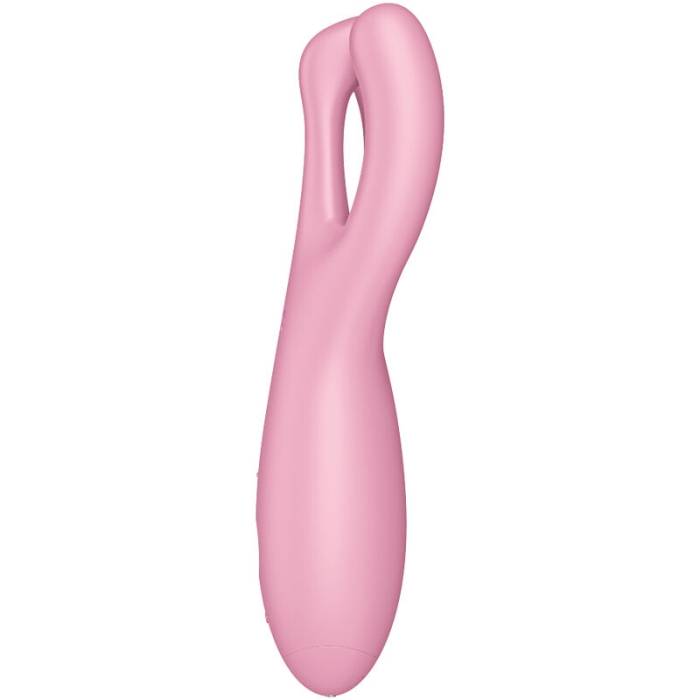 VIBRADOR SATISFYER THREESOME 4 - ROSA