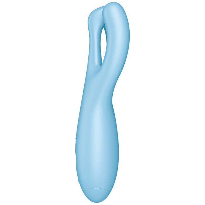 VIBRADOR SATISFYER THREESOME 4 - AZUL