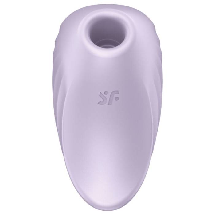 ESTIMULADOR E VIBRADOR SATISFYER PEARL DIVER - VIOLETA