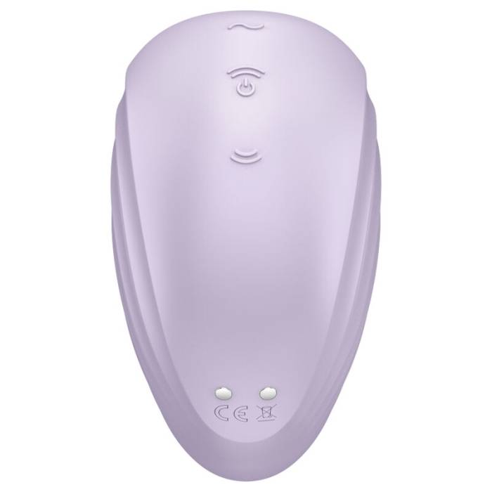 ESTIMULADOR E VIBRADOR SATISFYER PEARL DIVER - VIOLETA