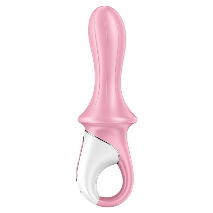 SATISFYER AIR- VIBRADOR ANAL INFLÁVEL - ROSA