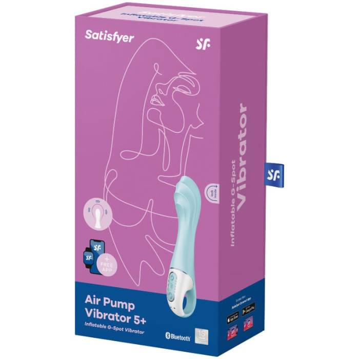 VIBRADOR DE PONTO G INFLÁVEL - SATISFYER AIR PUMP