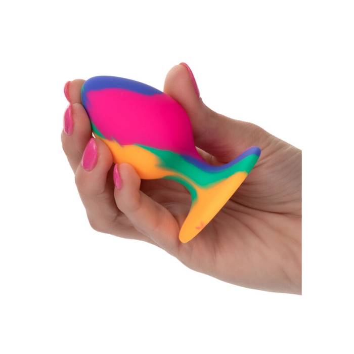 CALEX CHEEKY MÉDIO TIE-DYE PLUG ANAL