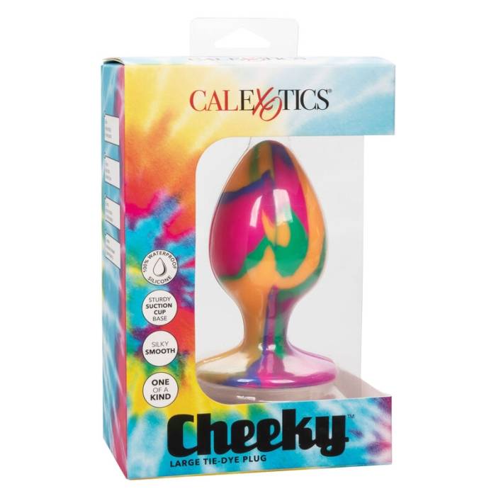 CALEX CHEEKY GRANDE TIE-DYE PLUG ANAL