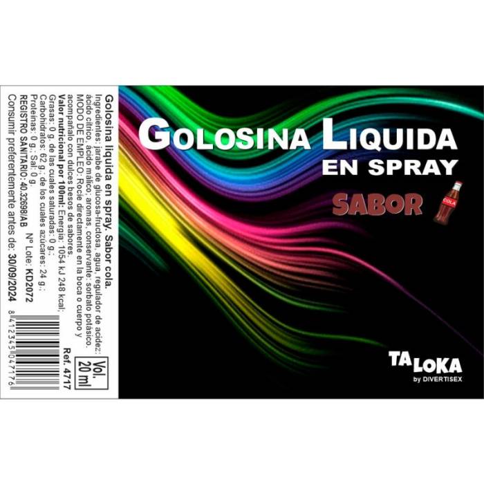 TALOKA - SPRAY GOLOSINA LÍQUIDA