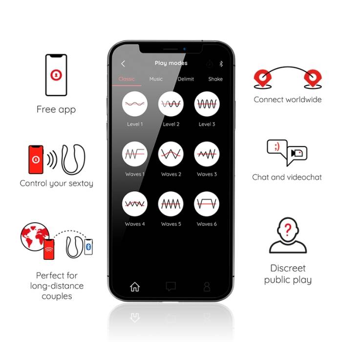 ONINDER VIBRATING EGG PINK - FREE APP