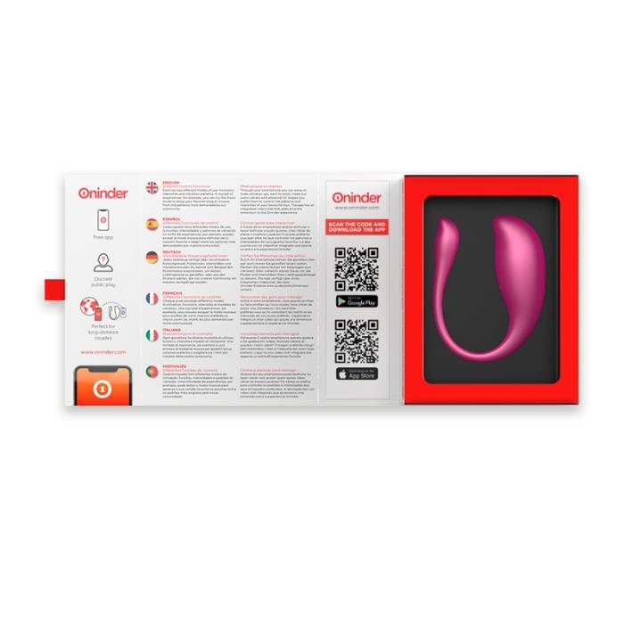 ONINDER VIBRATING EGG PINK - FREE APP