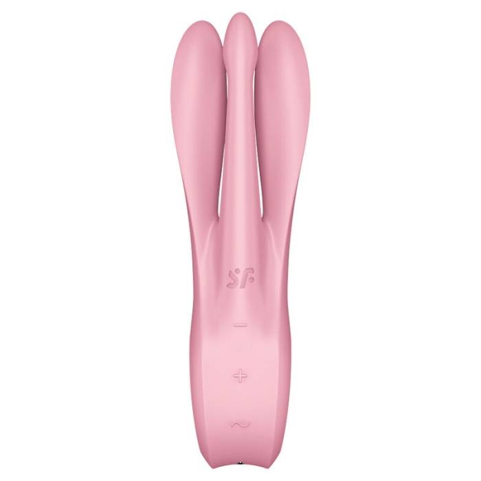 SATISFYER THREESOME 1 VIBRADOR - ROSA