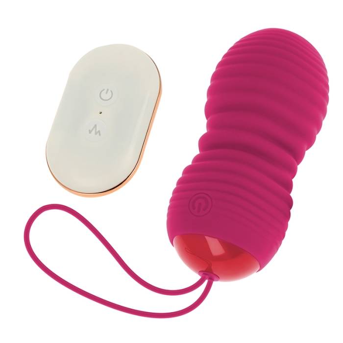 CONTROLE REMOTO OHMAMA FUNÇÃO PARA CIMA E PARA BAIXO EGG 7 MODOS - ROSA