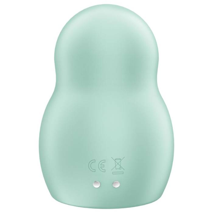 SATISFYER PRO TO GO 1 ESTIMULADOR DE PULSO DE AR DUPLO E VIBRADOR - VERDE