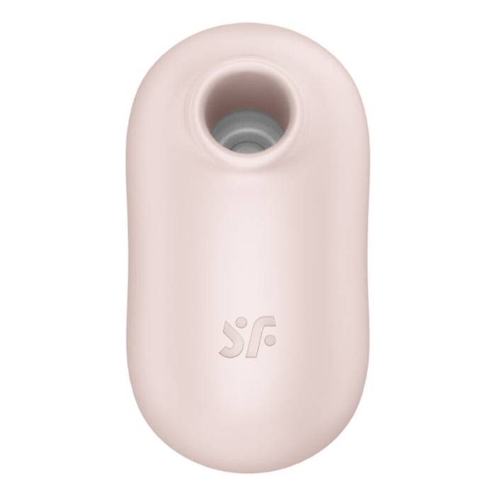 SATISFYER PRO TO GO 2 ESTIMULADOR DE PULSO DE AR DUPLO E VIBRADOR - BEGE