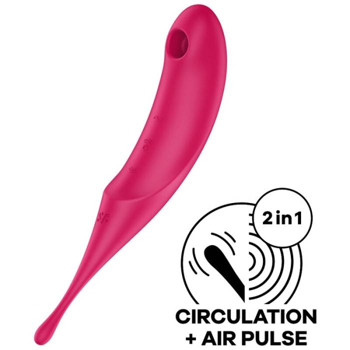 ESTIMULADOR E VIBRADOR SATISFYER T...