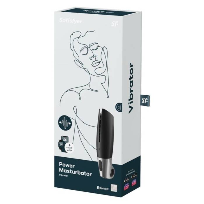 MASTURBADOR SATISFYER POWER - PRETO