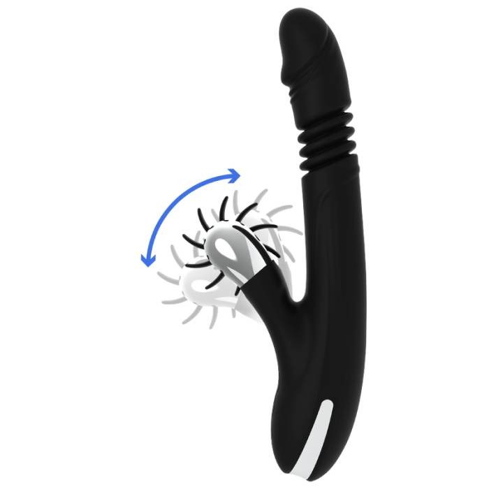 BLACK&SILVER BUNNY REED UP & DOWN VIBE