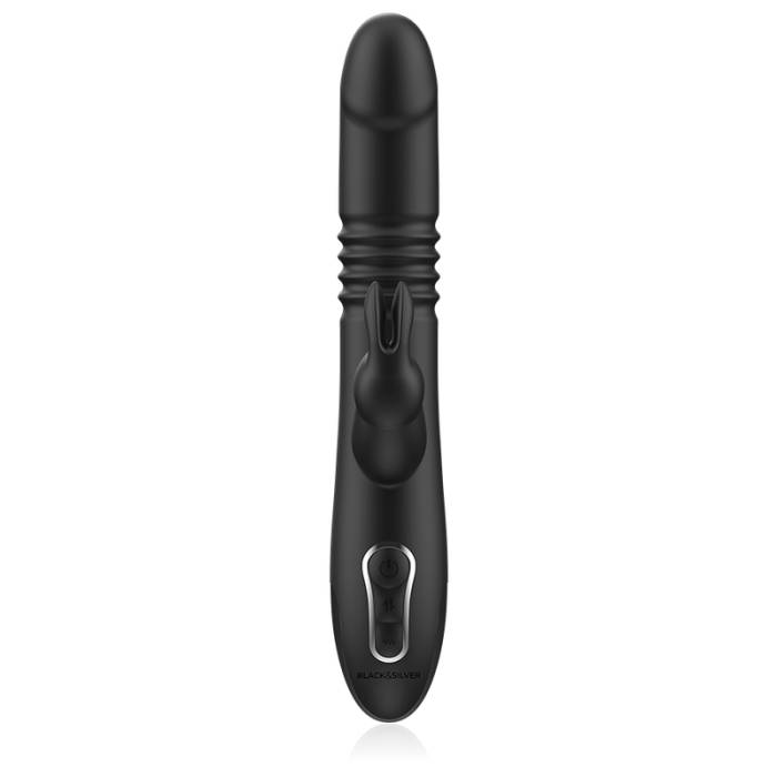 BLACK&SILVER KENJI STIMULATING VIBE COMPATIBLE CON WATCHME WIRELESS TECHNOLOGY