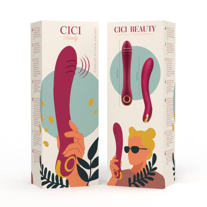 CICI BEAUTY PREMIUM SILICONE G-SPOT VIBRADOR