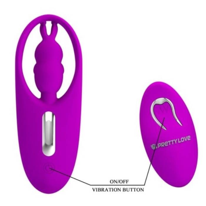 CONTROLE REMOTO PRETTY LOVE WILD COELHO - ROXO
