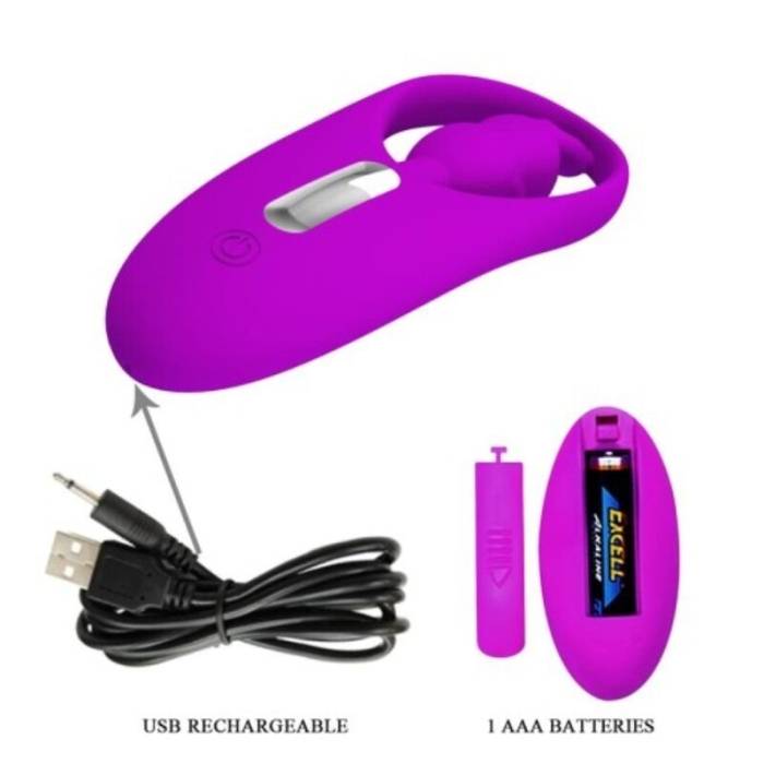 CONTROLE REMOTO PRETTY LOVE WILD COELHO - ROXO