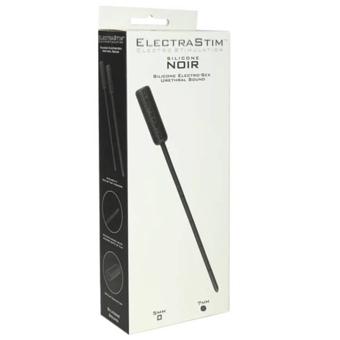 SOM URETAL ELECTRASTIM FLEXÍVEL SILICONE ELECTRO-SEX 7 MM