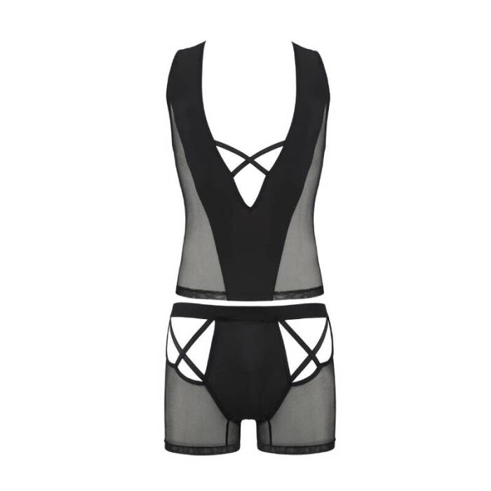 PASSION 054 CONJUNTO OSCAR PRETO S/M