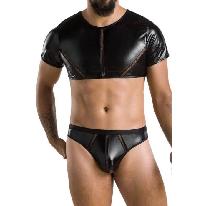PASSION 057 CONJUNTO PETER BLACK L/XL