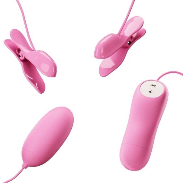 PRETTY LOVE - ELETRIC SHOCK AND VIBRO-BULLETS PINK
