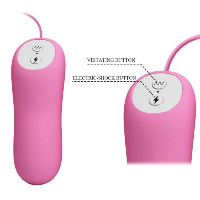 PRETTY LOVE - ELETRIC SHOCK AND VIBRO-BULLETS PINK