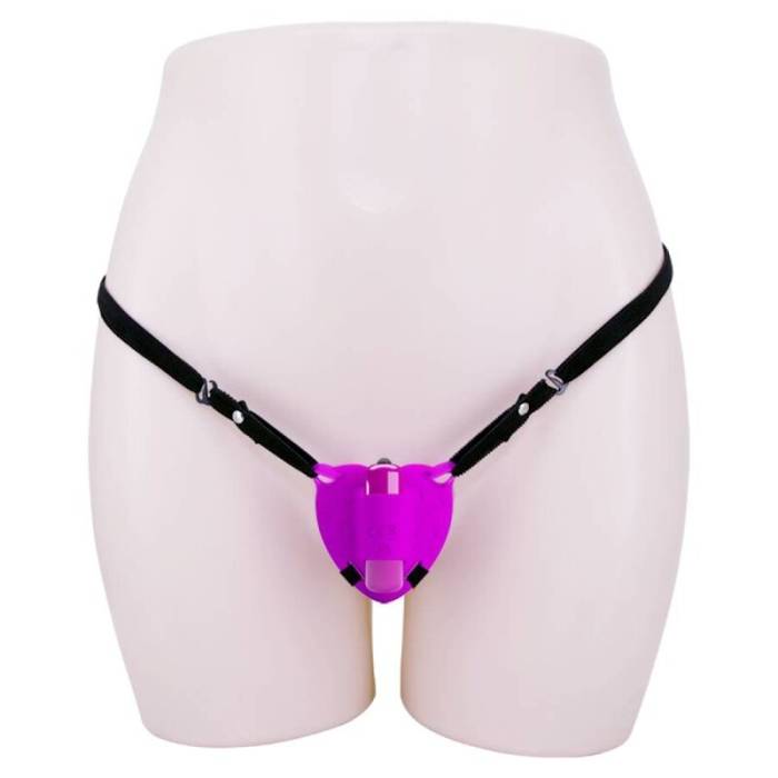 PRETTY LOVE - CLITORAL MASSAGER HEARTBEAT 10 VIBRATION MODES PURPLE