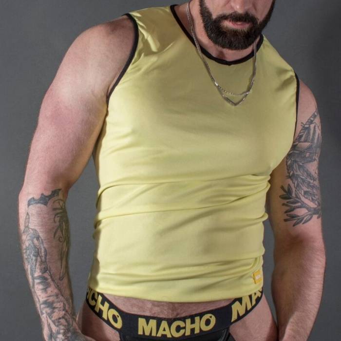 CAMISA AMARELA MACHO